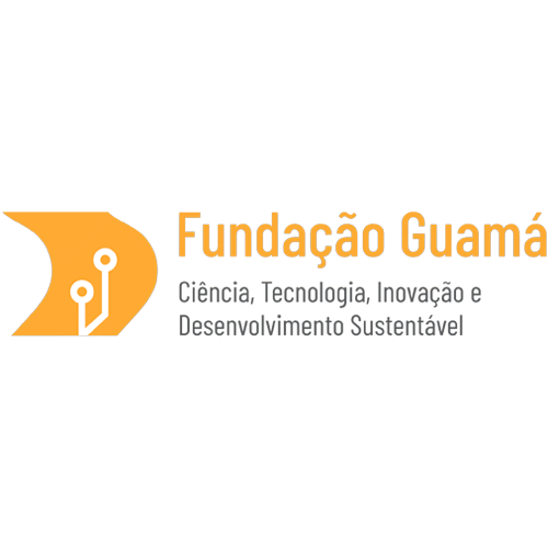 Logotipo da Fundação Guamá, parceira em ciência, tecnologia, inovação e desenvolvimento sustentável.